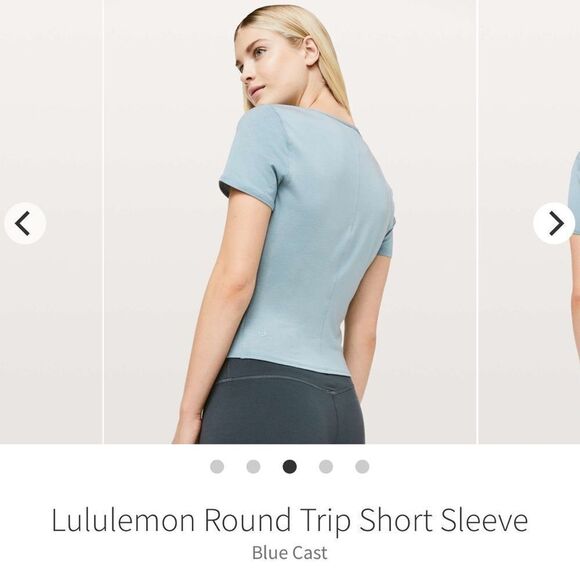 Lululemon Round Trip Short Sleeve
Blue Cast - Picture 3 of 10